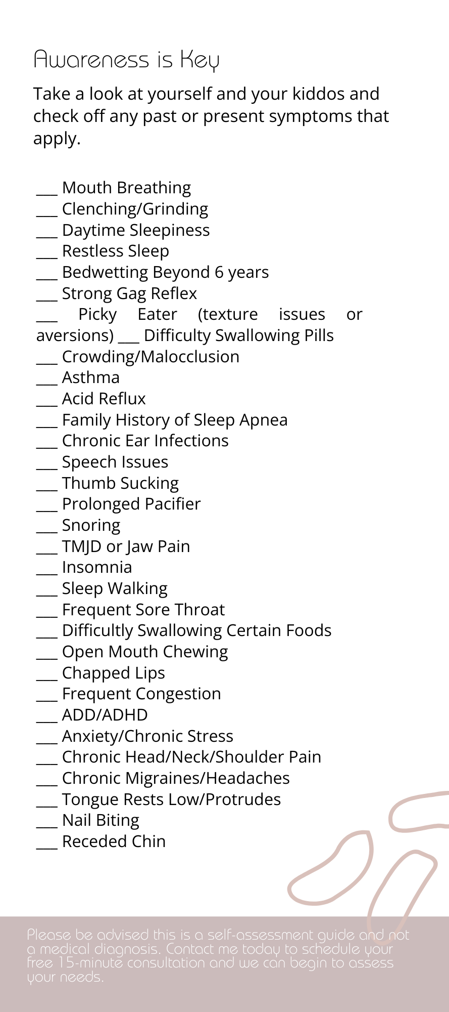 Mini Mouthz Rack Card
